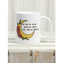 Işıltı Sepeti Kişiye Özel Tasarım Kupa