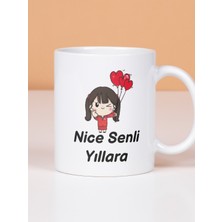 Işıltı Sepeti Kişiye Özel Tasarım Kupa