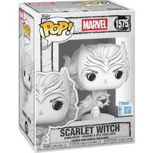 Funko Pop! Marvel Scarlet Witch Özel Eskiz Deko Vinil Figür, #1975, 3,8 Inç
