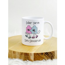 Işıltı Sepeti Kişiye Özel Tasarım Kupa