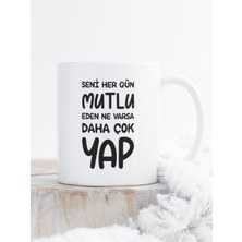 Işıltı Sepeti Kişiye Özel Tasarım Kupa