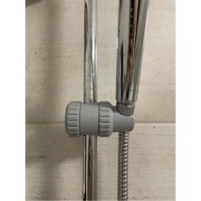 PremiumPort Ayarlanabilir Duş Başlığı Tutucu, Evrensel Uyum, Sabitleyici, 2-3 cm Boru