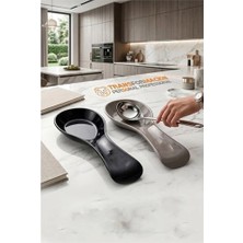 Butik Ivanna Serisi 2’li Modern Mutfak Tezgah Üstü Kepçe Altlığı ve Kaşıklık Seti 722947