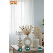 Handanca 3'lü Minimal Set Iskandinav Tarzı Bohem Vazo Hediyelik Pinterest Pampas Vazosu Set Dekoratif Obje
