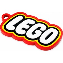 Yapı3D LEGO Yazılı Anahtarlık Sert Plastik | Oyuncak Temalı Anahtarlık | Aksesuar