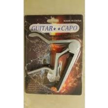 Cremonia Ceremonia A010-SR Mandallı Gitar Kaposu | Gümüş Renk, Güçlü Yay Mekanizması, Hızlı Değiştirilebilir Pratik Kullanım