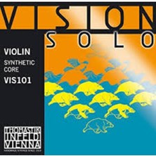 Thomastik Infeld Thomastik VIS101 Vision Solo D (Re) Silver Set Keman Teli | Gümüş Sarım D Teli, Solo Çalımlar Için Gelişmiş Dinamik Aralık