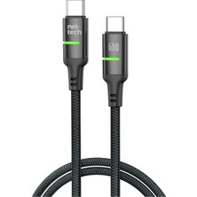 Nettech NT-DC40 100 cm Type-C To Type-C Şarj ve Data Kablosu – 60W Pd, Dayanıklı Plastik