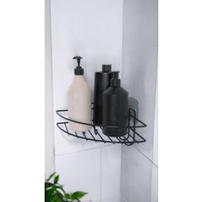 PremiumPort Pratik ve Şık Tek Katlı Banyo Köşeliği, Yapışkanlı ve Kullanışlı Tasarım