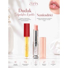 Zizix Dudak Dolgunlaştırıcı & Parlatıcı Dudak Nemlendirici Lip Balm Parlak Görünüm Besleyici Formül