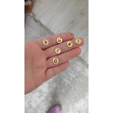 Nergis Collection Altın Kaplama Harf Kolye Ucu