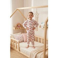 Isobel Kız Çocuk Figürlü %100 Pamuklu Pijama Takımı