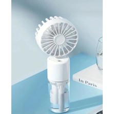 Kılıf House 30ML Su Hazneli Spreyli Telefon Standlı 10.000 Rpm Şarjlı Taşınabilir El Fanı Mini Vantilatör