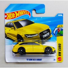 Hot Wheels '17 Audi Rs 6 Avant ( Sarı ) ( 2026 Seri Model Araba )