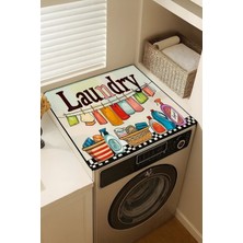 PremiumPort Kaymaz Çamaşır ve Kurutma Makinesi Üstü Koruyucu Mat 27CM