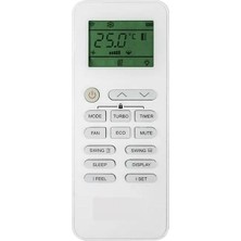Tayfun Airfel ile Uyumlu Model LTXQ71C Inverter Klima Kumandası