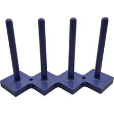 Bdr Dikiş Makinesi Mıknatıslı Masura Koyma Aparatı 4'lü Mor Renk / BD-0054