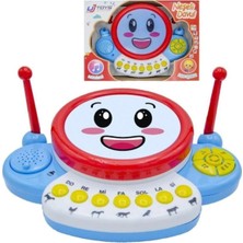 Toysnet Sesli Işıklı Eğitici Öğretici Oyuncak Davul Neşeli Davul Eğtici Oyuncak