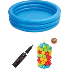 Toysnet 102 cm Havuz + 100 Adet 6cm Top + Pompa