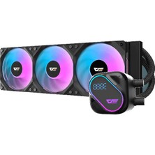 Aigo Aıgo DCS360 Siyah Argb 360MM Siyah Sıvı Soğutma 1851/AM5