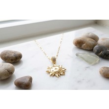 Orluxia Güneş Serisi Parıltı Kolye