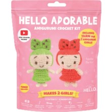 Hello Adorable Tabıtha The Gırl - Türkçe Video Ve  Anlatım Kılavuzlu Amigurumi Örgü Kiti