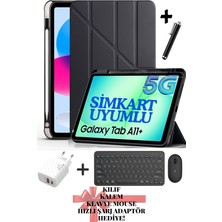 Samsung Galaxy Tab A11 Plus 5g Lte Simkart Uyumlu 6gb 128GB 11 Inç Gri Tablet (Samsung Türkiye Garantili)