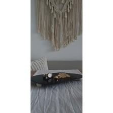 PremiumPort Şık 30X19CM Siyah Akrilik Yuvarlak Sunum ve Parfüm Standı