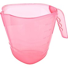 PremiumPort Şeffaf Plastik Banyo Lavabo Maşrafası 1200 ml Su Kovası