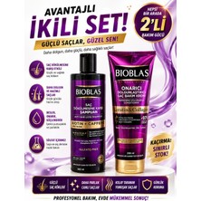 Bioblas Onarıcı Dolgunlaştırıcı Şampuan&saçkremi Ikisi Birarada