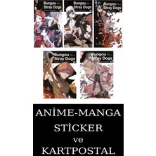 Gerekli Şeyler Yayıncılık Bungou Stray Dogs 6-7-8-9-10 Manga Seti (5 Kitap) / Anime-Manga Sticker ve Kartpostal Hediyeli