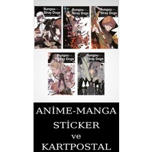 Gerekli Şeyler Yayıncılık Bungou Stray Dogs 7-8-9-10-11 Manga Seti (5 Kitap) / Anime-Manga Sticker ve Kartpostal Hediyeli