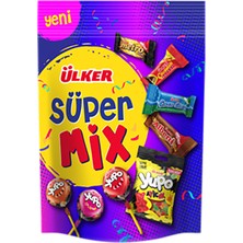 Ülker Süper Mix 300 gr Şeker, Lolipop ve Mini Çikolatalar