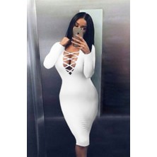 SHC4200 Uzun Kollu Elbise