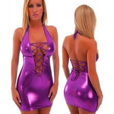 SHC4200 Fantazi Lame Mini Elbise