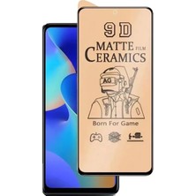 Egstech Oppo A15 / A15S Uyumlu Tam Kaplayan Kırılmaz Mat Nano Seramik Ekran Koruyucu