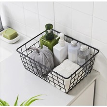 PremiumPort Çok Amaçlı Metal Banyo Organizeri, Pratik ve Şık Depolama Çözümü