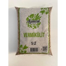 Çiçekçilik Tarımsal Vermikülit 5 Litre Fine Boy - Toprak ve Torf Düzenleyici Doğal Maden - Tohum Çimlendirme