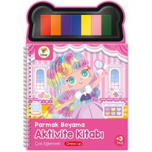 Parmak Boyama Aktivite Kitabı Dress Up
