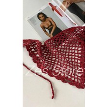  Örgü Bohem Vintage Kroşe Bandana 2026 Yaz