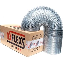 Aluas Alüminyum Aspiratör ve Davlumbaz Borusu (Bütün Uzunluklar) (5 Mt)