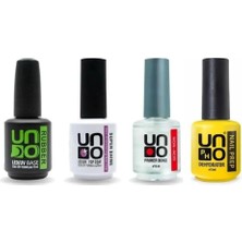 4'lü Set (Rubber Base Coat,top Coat, Primer,dehydrator) 15 ml