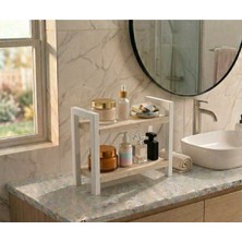 PremiumPort Çok Amaçlı Çok Katlı Raf, Makyaj ve Banyo Düzenleyici, Mutfak ve Baharatlık Standı