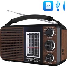 Motto Ticaret Magicvoice USR11 Portatif Analog Radyo Fm-Usb-Sd/mmc-Aux (88-108 Fm Frekans Aralığı)