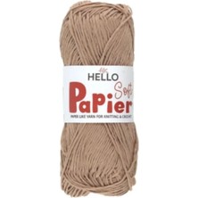 Hello Soft Papier Kağıt Ip P02 Çanta Örgü Ipi / 2 Adet