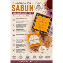 Kaia Life Doğal Safran Özlü Sabun – Yaşlanma Karşıtı (125 Gr, 2'li)