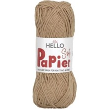 Hello Soft Papier Kağıt Ip P11 Çanta Örgü Ipi / 2 Adet