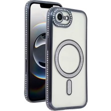 Motto Ticaret Newface Apple Iphone 16E Joke Simli Magneticsafe Kılıf - Siyah