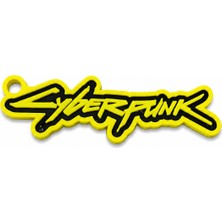 Yapı3D Cyberpunk Tasarımlı Anahtarlık | Sert Plastik Dayanıklı Anahtarlık | Modern Şık Aksesuar