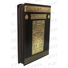Ayfa Fermuarlı Çanta Boy Kuran-I Kerim Siyah